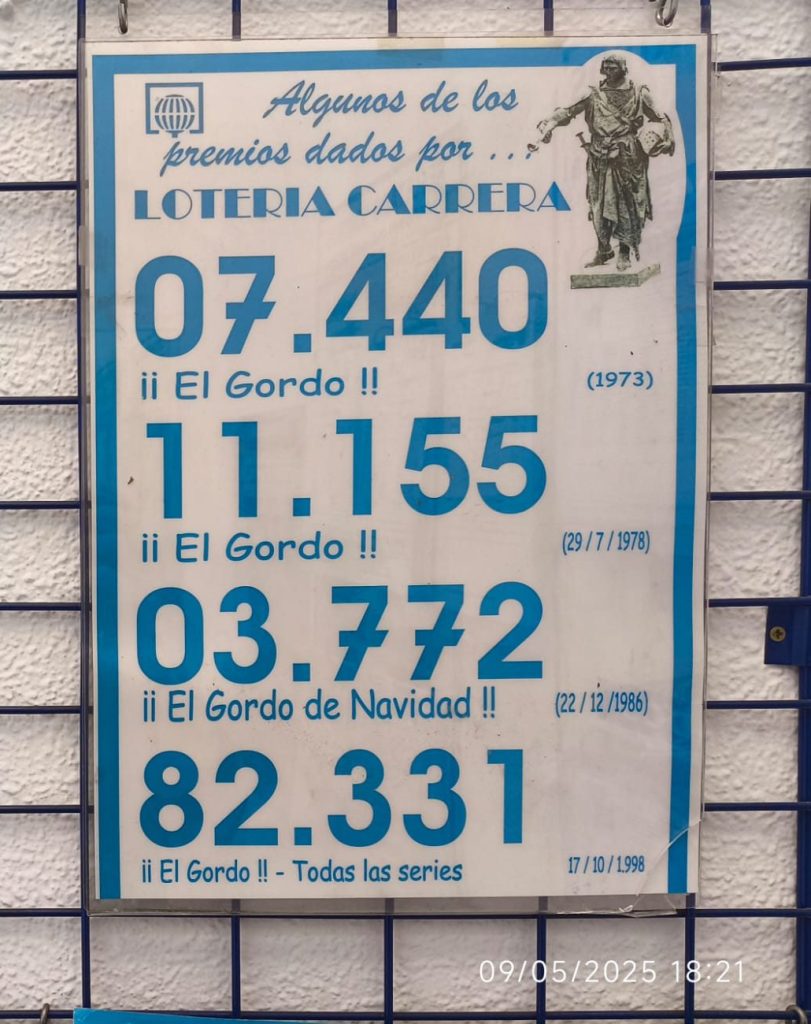 Historia de la Administración de Lotería Carrera