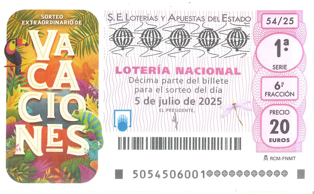 Sorteo Extraordinario de Verano 2025